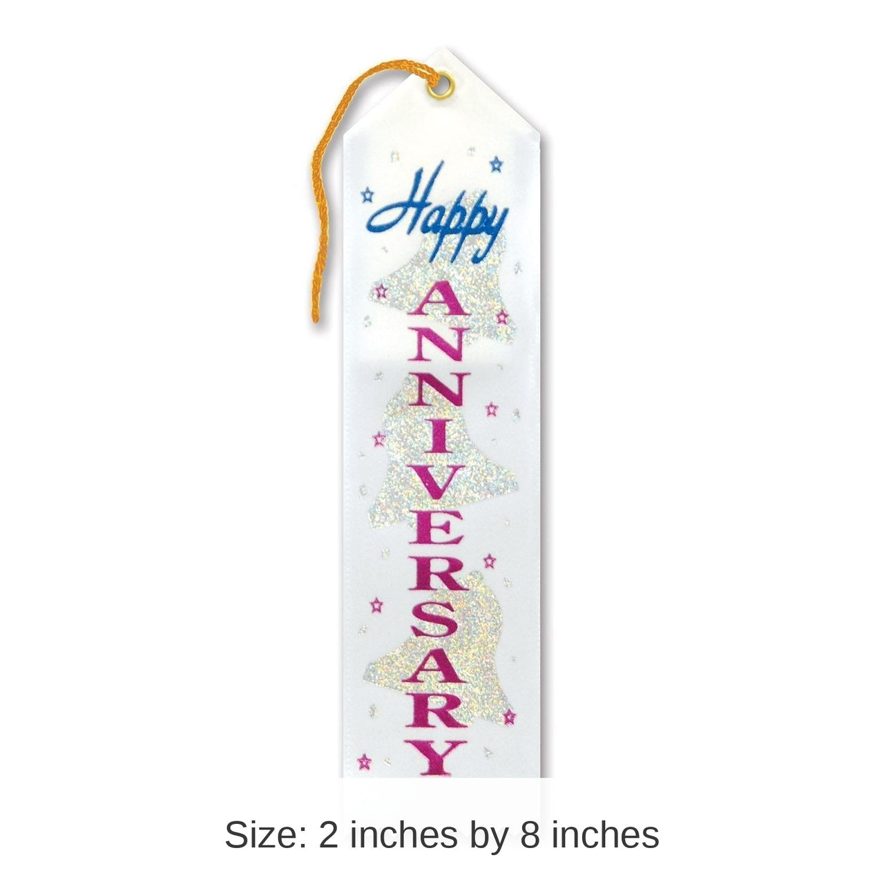 6 Pack Bulk Happy Anniversary Award Ribbon