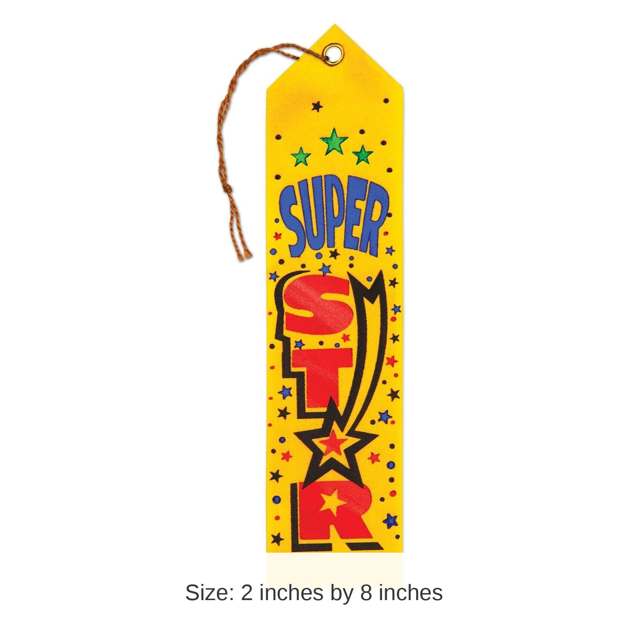 6 Pack Bulk Super Star Award Ribbon