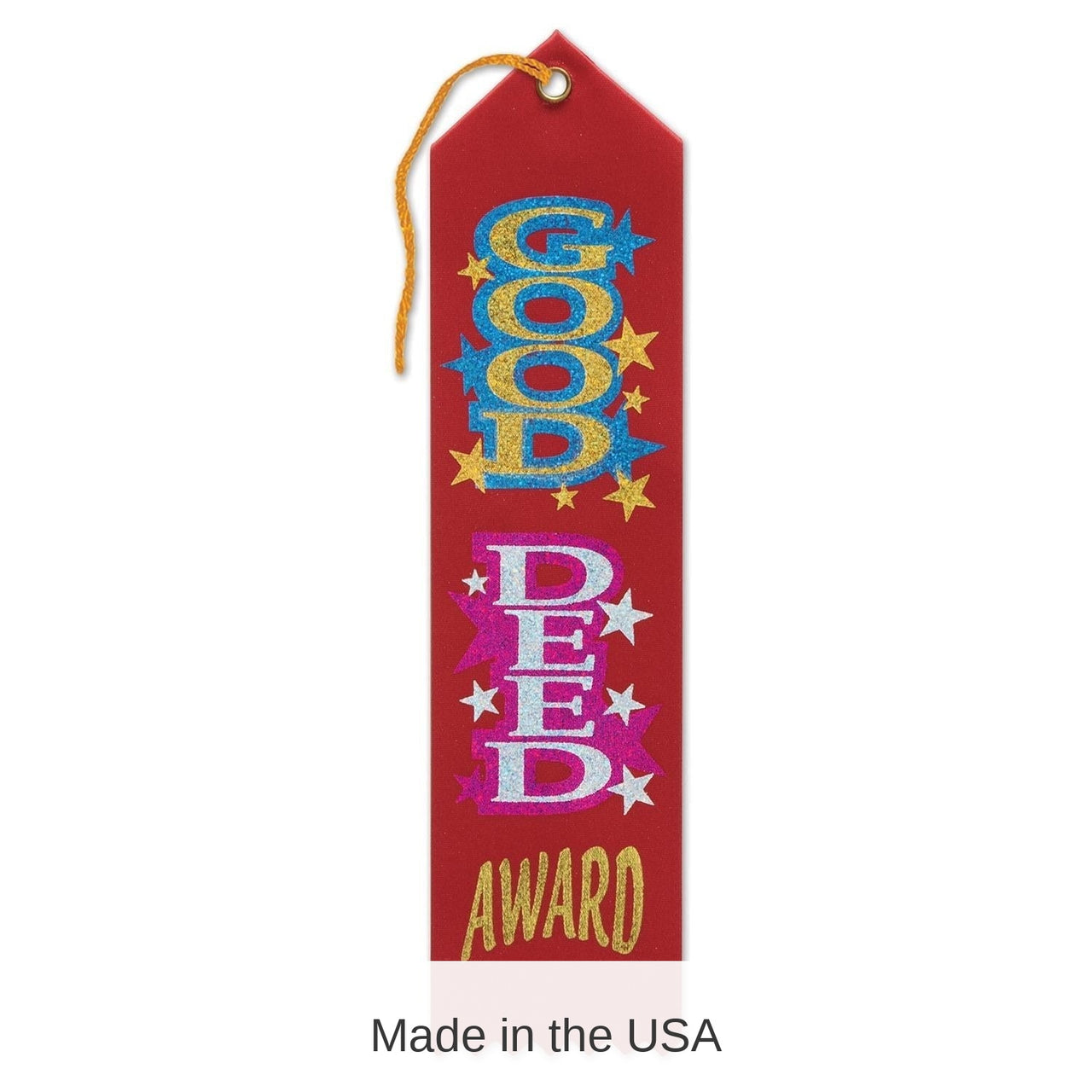 6 Pack Bulk Good Deed Award Ribbon
