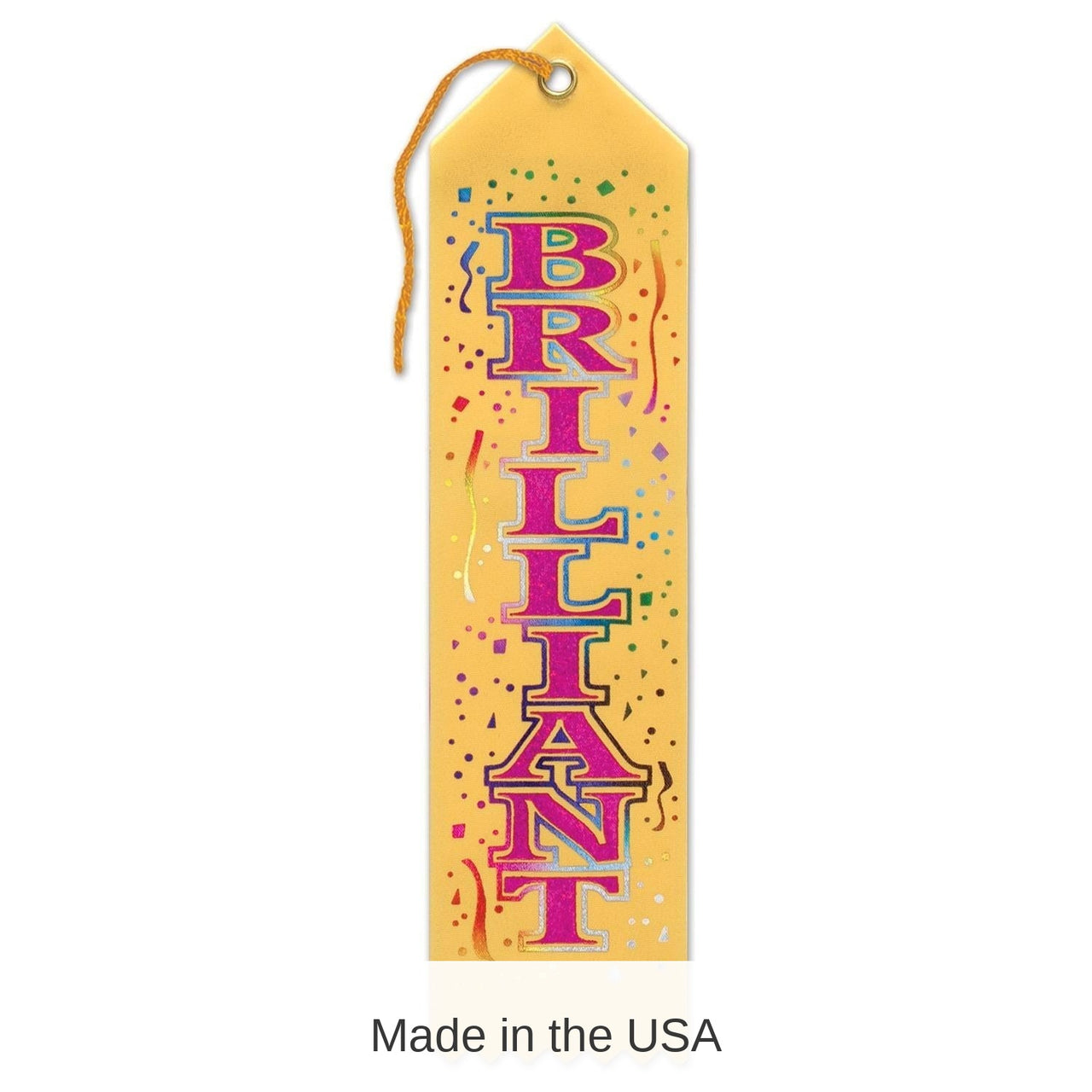 6 Pack Bulk Brilliant Award Ribbon