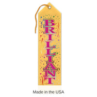 6 Pack Bulk Brilliant Award Ribbon
