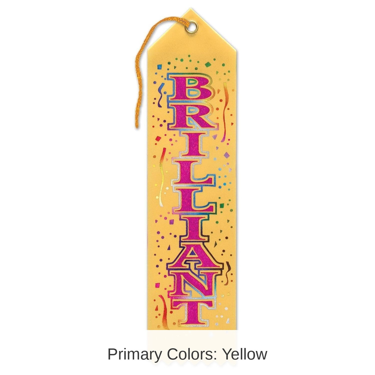 6 Pack Bulk Brilliant Award Ribbon