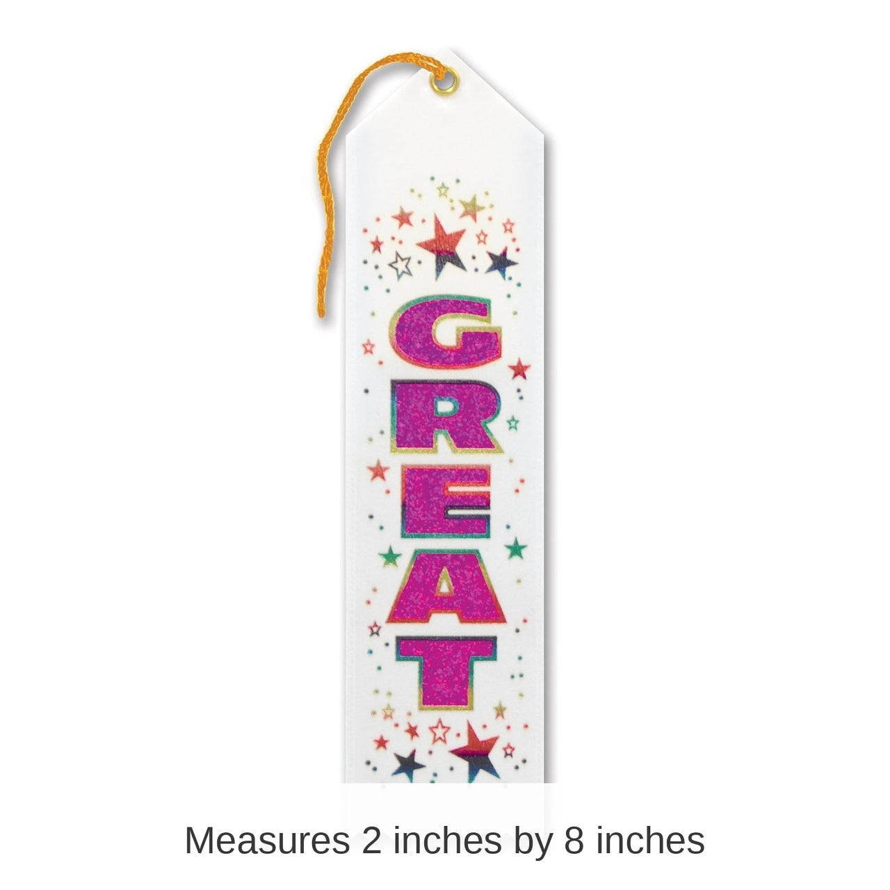 6 Pack Bulk Great Award Ribbon