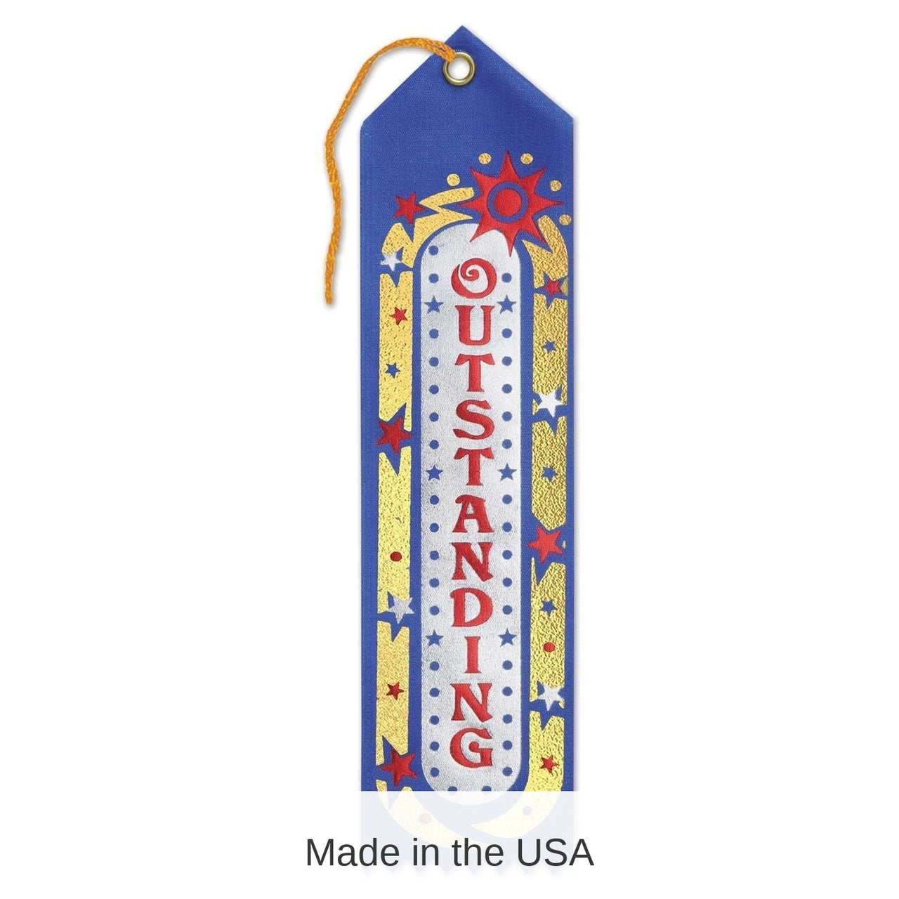 6 Pack Bulk Outstanding Award Ribbon