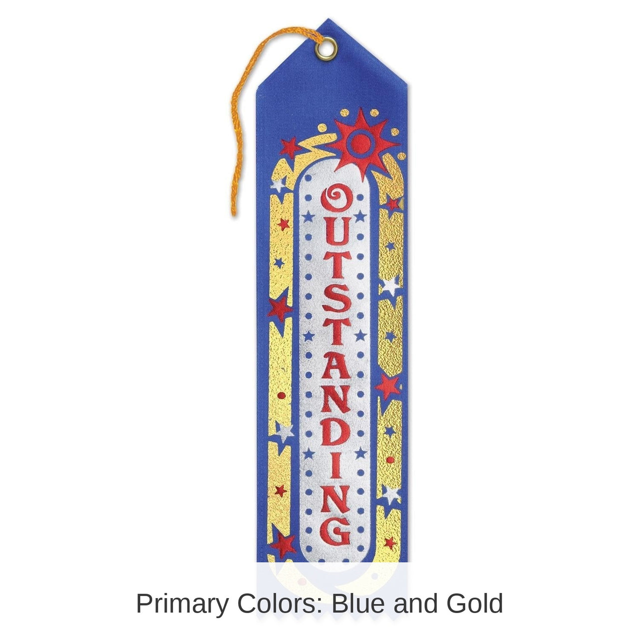 6 Pack Bulk Outstanding Award Ribbon