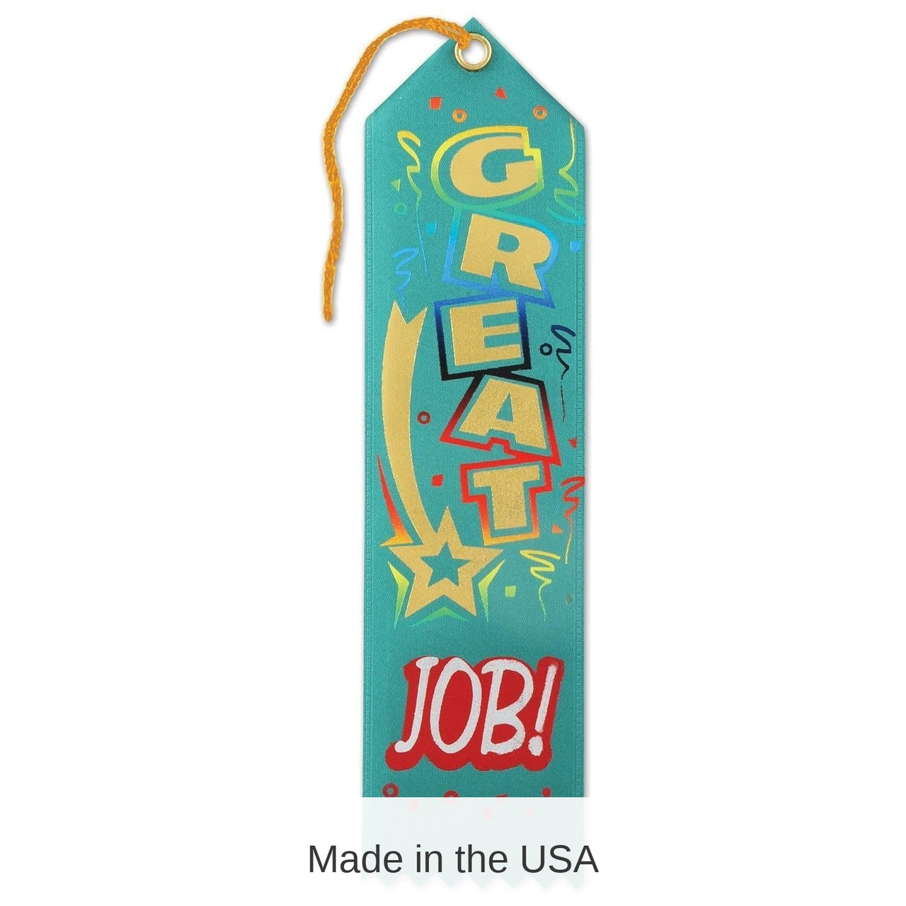6 Pack Bulk Great Job! Award Ribbon