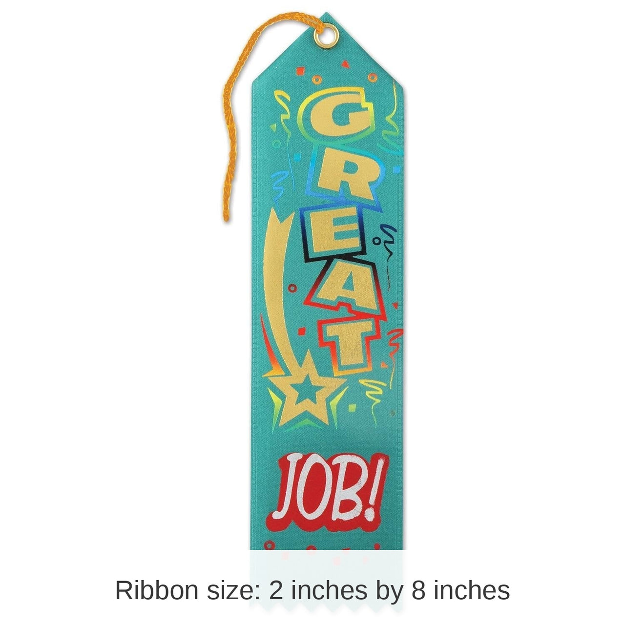 6 Pack Bulk Great Job! Award Ribbon