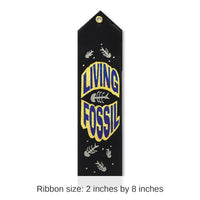 6 Pack Bulk Living Fossil Award Ribbon