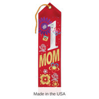 6 Pack Bulk #1 Mom Mother's Day Award Ribbon