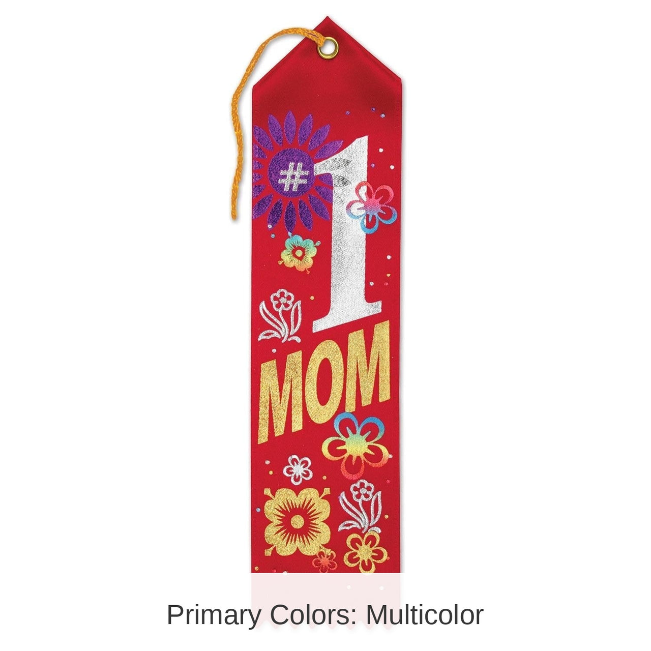6 Pack Bulk #1 Mom Mother's Day Award Ribbon