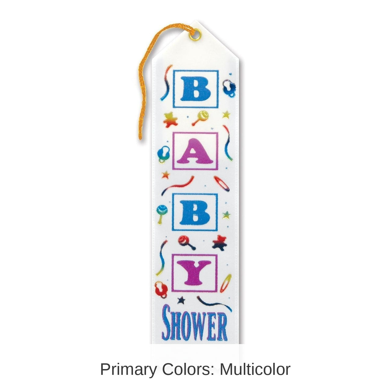 6 Pack Bulk Baby Shower Award Ribbon