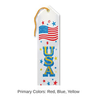 6 Pack Bulk USA Award Ribbon
