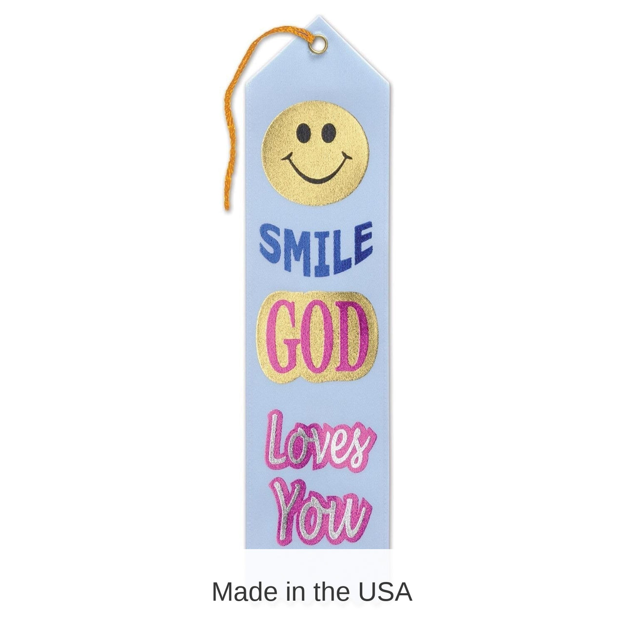 6 Pack Bulk Smile - God Loves You Ribbon