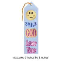 6 Pack Bulk Smile - God Loves You Ribbon
