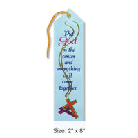 6 Pack Bulk Put God In The Center Ribbon