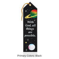 6 Pack Bulk With God All Things Are Possible Party Ribbon
