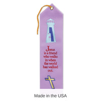6 Pack Bulk Jesus Is A Friend Ribbon