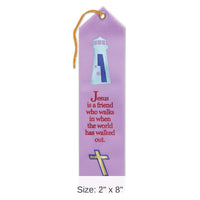 6 Pack Bulk Jesus Is A Friend Ribbon