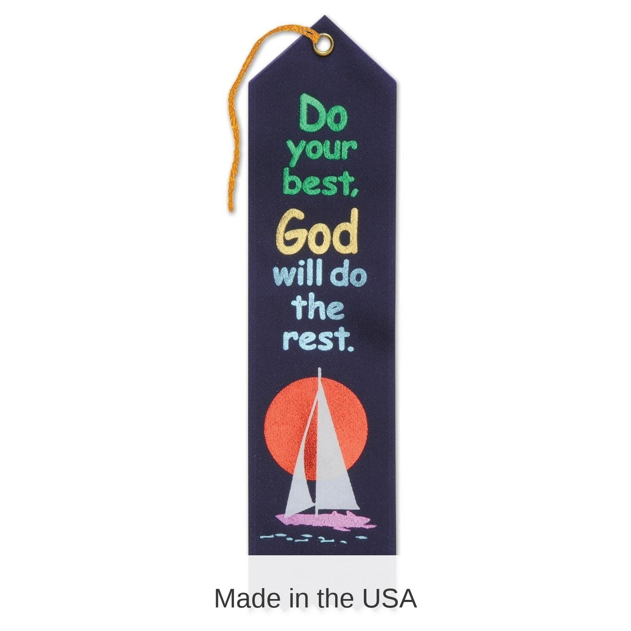 6 Pack Bulk Do Your Best God Will Do The Rest Ribbon
