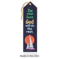 6 Pack Bulk Do Your Best God Will Do The Rest Ribbon