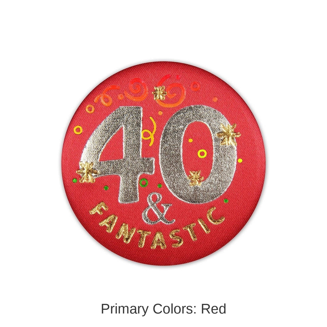 6 Pack Bulk 40/Fantastic Satin Button
