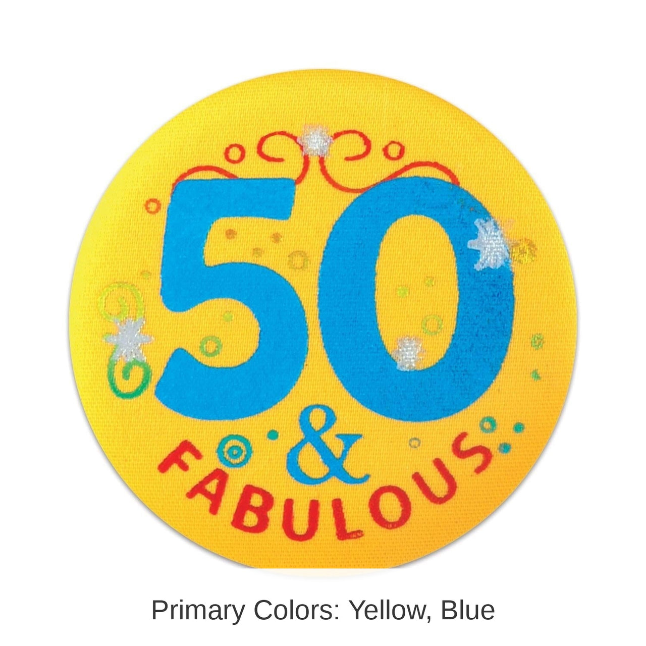 6 Pack Bulk 50/Fabulous Satin Button