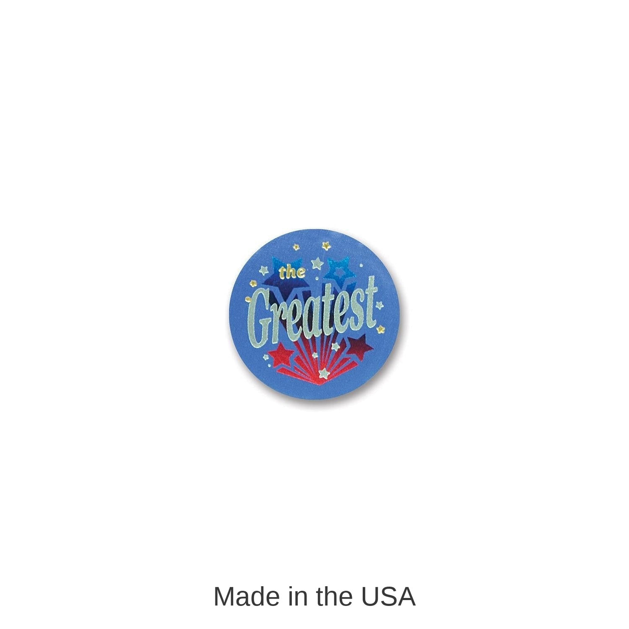 6 Pack Bulk The Greatest Satin Button