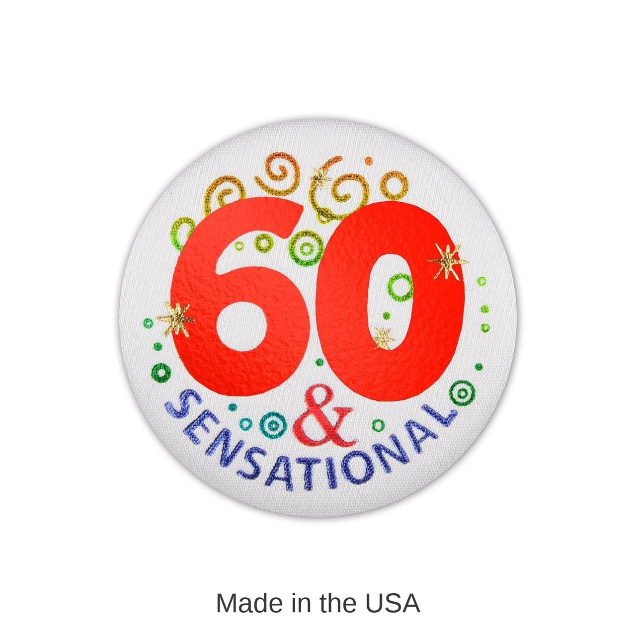 6 Pack Bulk 60/Sensational Satin Button