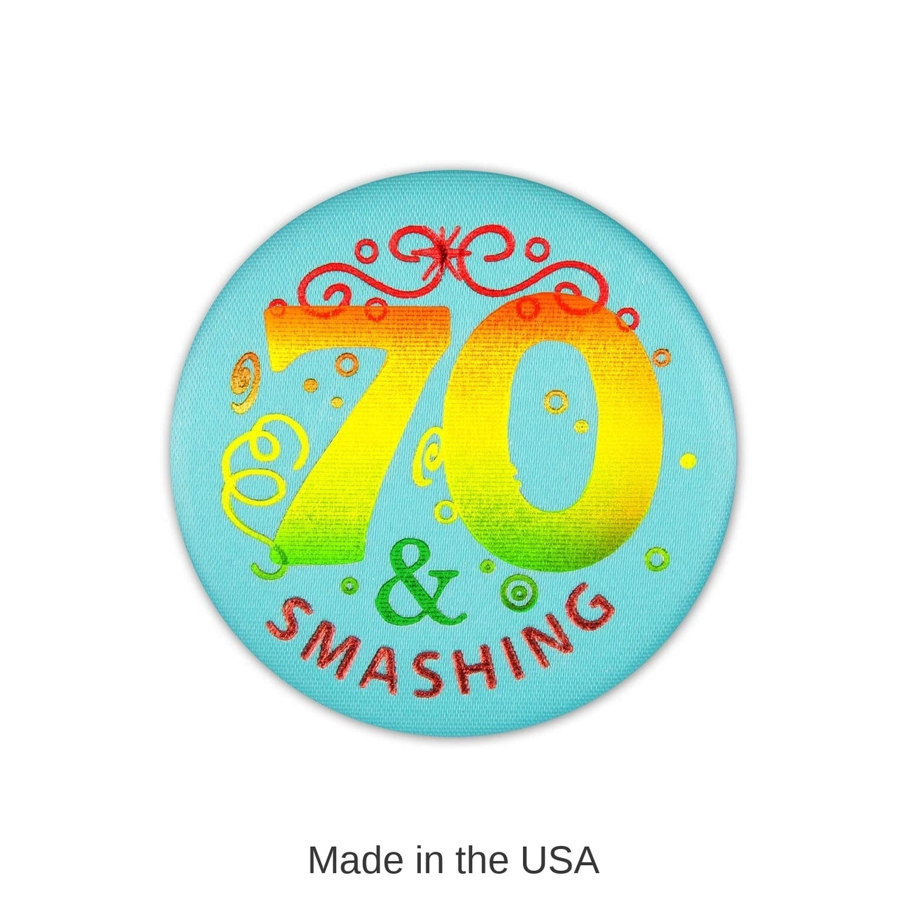 6 Pack Bulk 70/Smashing Satin Button