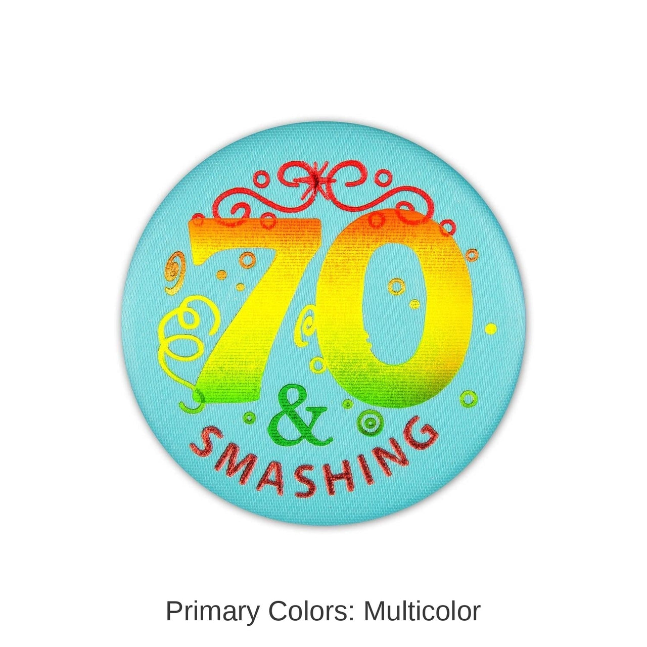 6 Pack Bulk 70/Smashing Satin Button