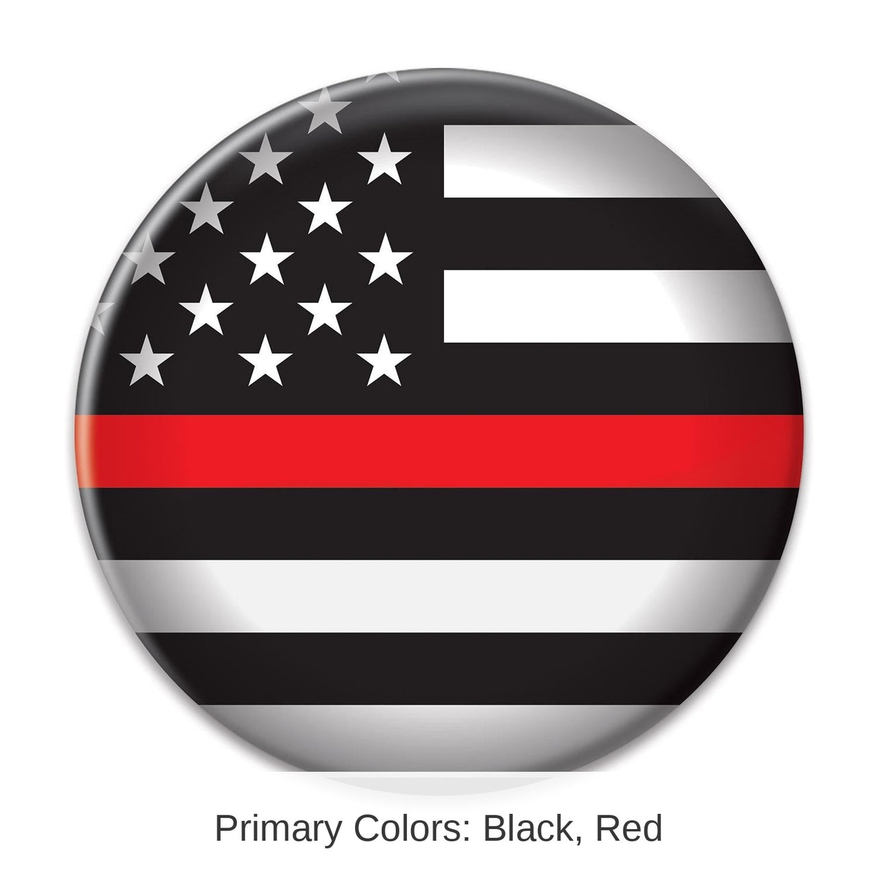 6 Pack Bulk Firefighters Button