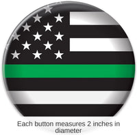 6 Pack Bulk Military Button
