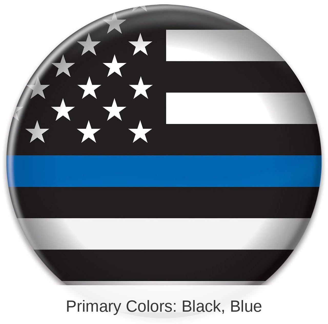 6 Pack Bulk Law Enforcement Button