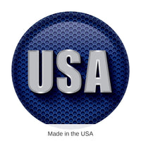 6 Pack Bulk USA Button- Navy