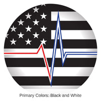 6 Pack Bulk Heartbeat with Flag Button