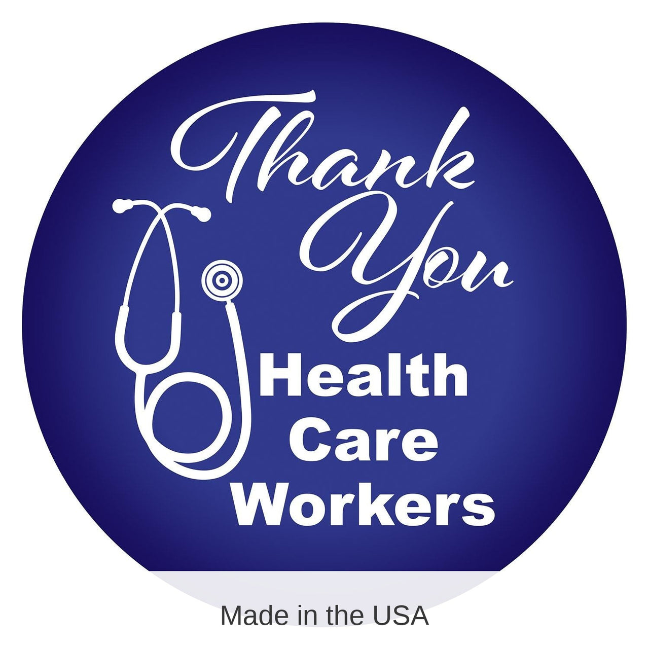6 Pack Bulk Thank You Health Care Workers Button