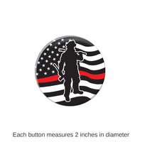 6 Pack Bulk Firefighter Button
