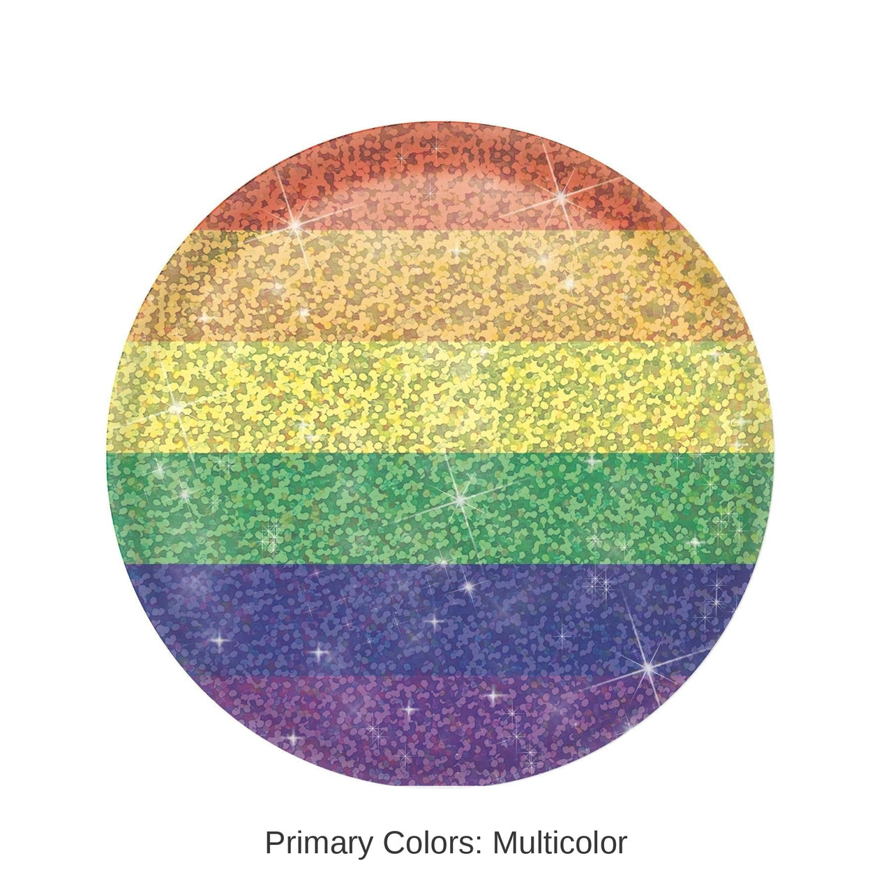 6 Pack Bulk Rainbow Button