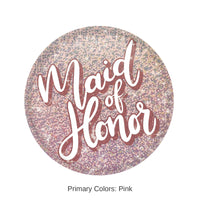 6 Pack Bulk Maid Of Honor Button