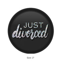 6 Pack Bulk Just Divorced Button