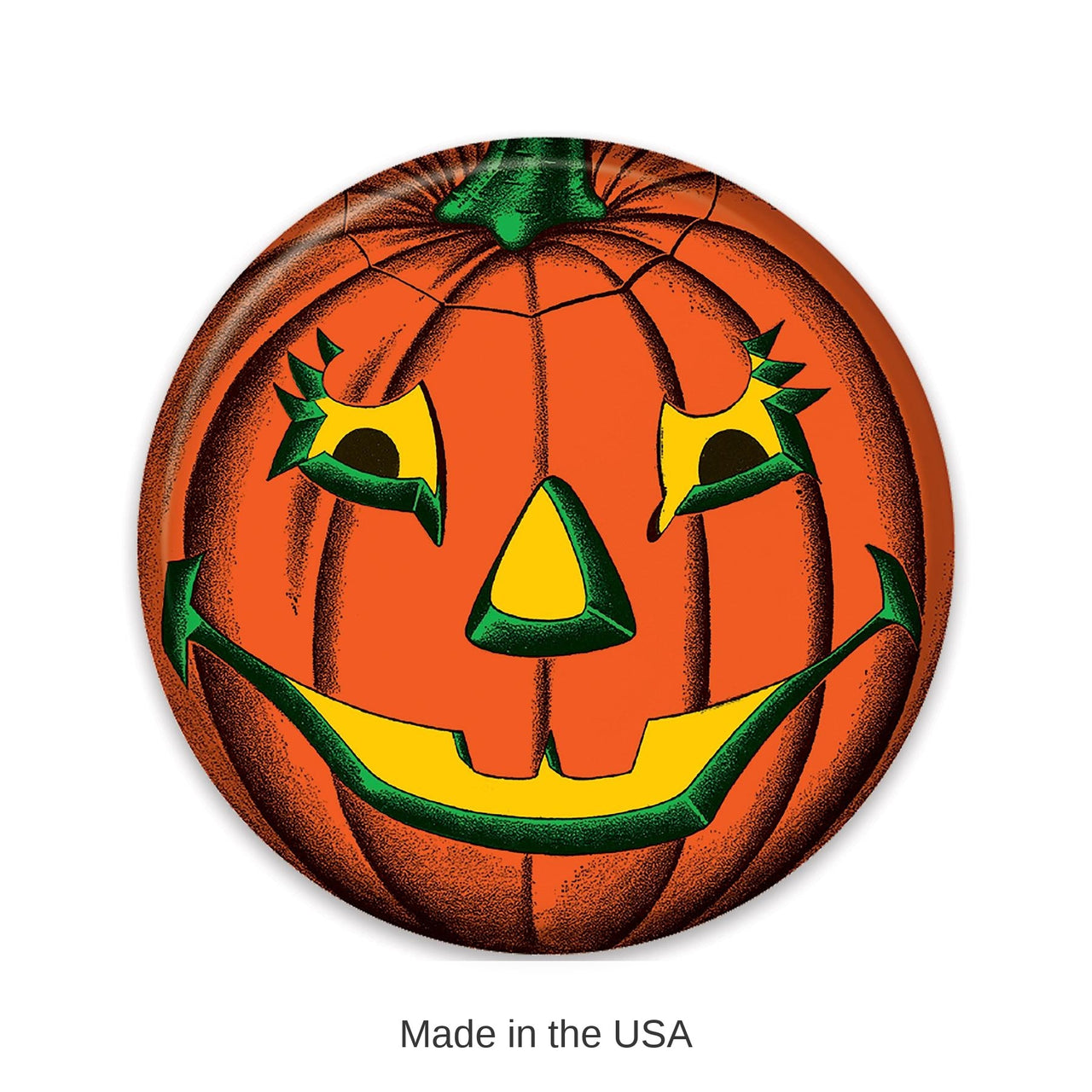 6 Pack Bulk Vintage Halloween Goblin Button