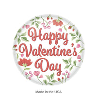 6 Pack Bulk Valentine's Day Happy Valentine's Day Button
