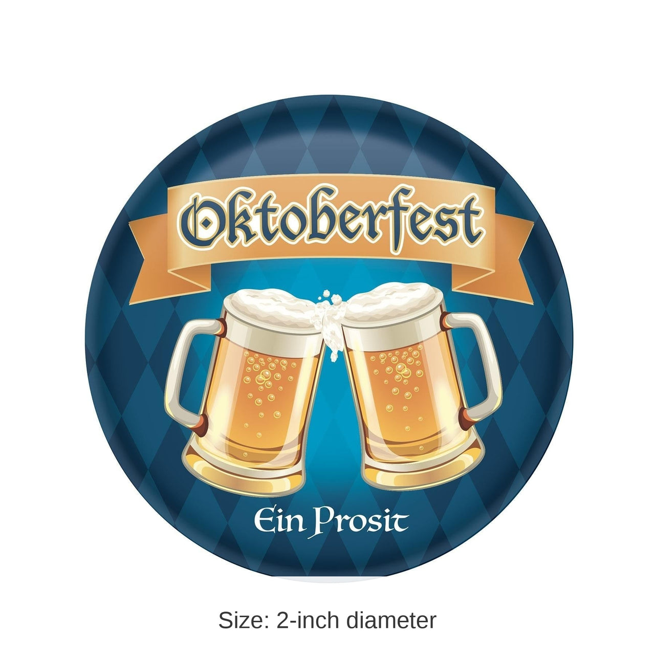 6 Pack Bulk Oktoberfest Button