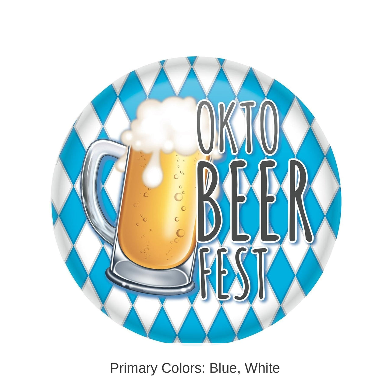 6 Pack Bulk Oktobeerfest Button