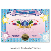 6 Pack Bulk 1 Year Old (Boy) Certificate