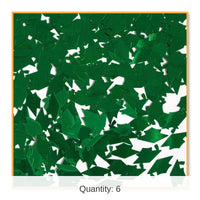 6 Pack Bulk Green Grad Caps Graduation Party Confetti (0.5 Oz/Pkg)