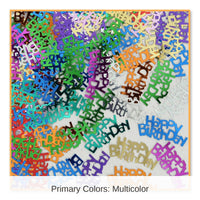 6 Pack Bulk Happy Birthday Confetti (0.5 Oz/Pkg)
