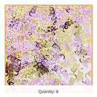6 Pack Bulk Streamer Fun Confetti (0.5 Oz/Pkg)