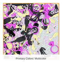 6 Pack Bulk Bachelorette Party Confetti (0.5 Oz/Pkg)