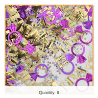 6 Pack Bulk Diva Confetti (0.5 Oz/Pkg)